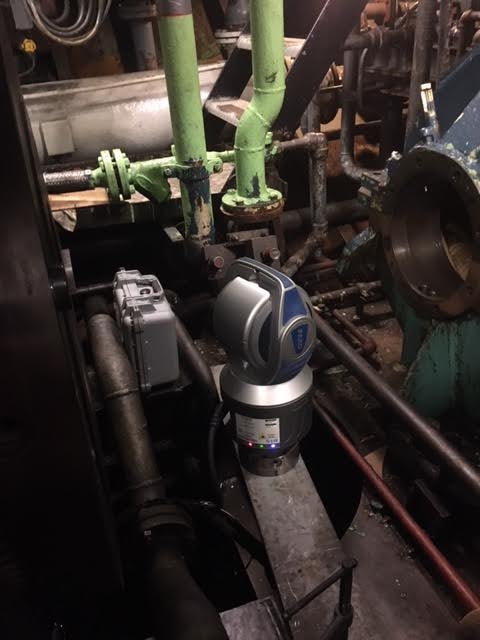 Piping and flange interface measurement for precision alignment