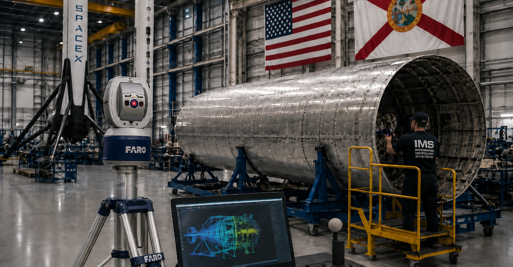Precision metrology equipment supporting aerospace manufacturing and dimensional inspection in Florida