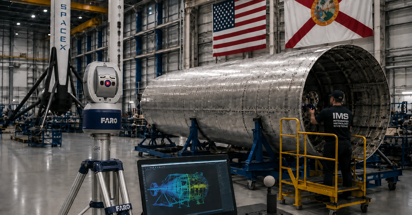 Precision metrology equipment supporting aerospace manufacturing and dimensional inspection in Florida
